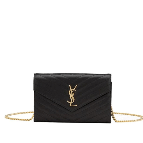 【3色】Saint Laurent 聖羅蘭 YSL LE Monogramme 粒面壓印皮革單肩斜挎包